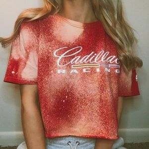 Cadillac cropped t-shirt